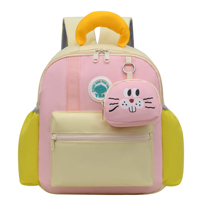 Wholesale Medium and Large small size Kindergarten Backpack Nylon Lightweight Schoolbag Boys' Universal Bag Clove Style Children's Bag
