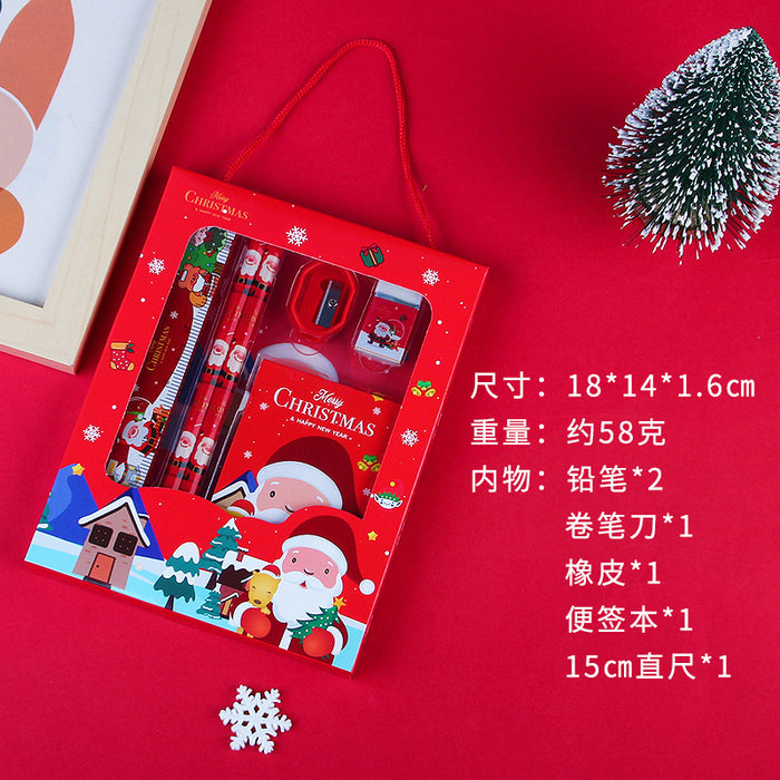 Wholesale Christmas student stationery gift box suit children' s Christmas small gift