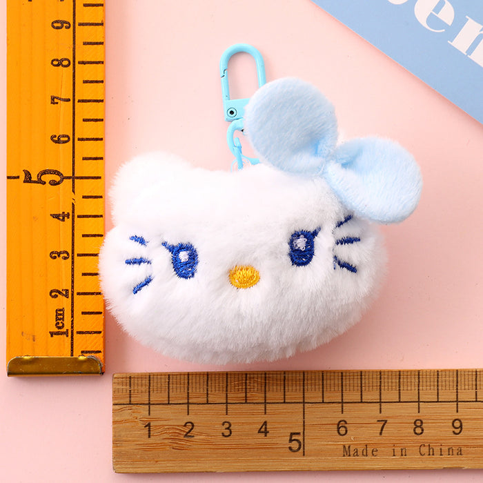 Wholesale Cute cartoon plush doll brooch keychain