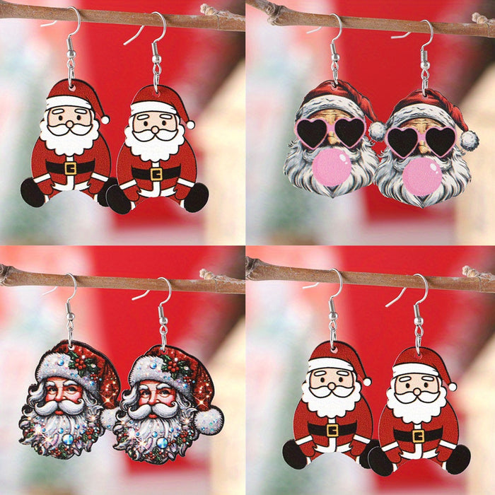 Wholesale Cute and quirky Christmas pendant earrings