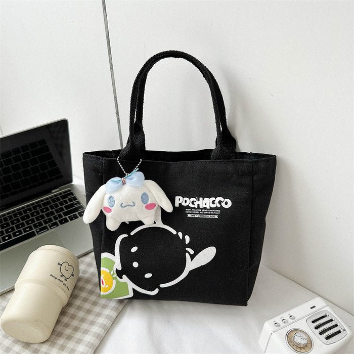 Wholesale Canvas bag new simple commuting niche fashion mini handheld small cloth bag