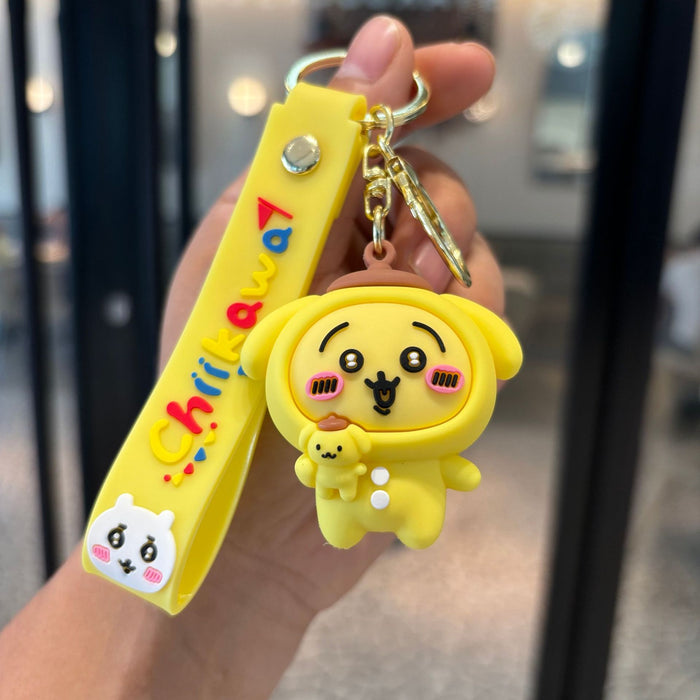 Wholesale Cartoon PVC Cute Keychains JDC-KC-PengYu37