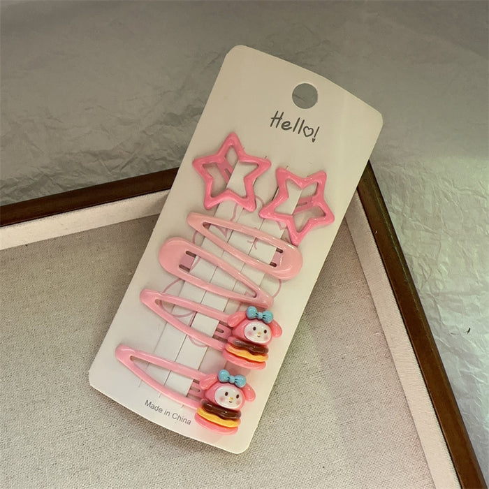 Wholesale  hairpin set  cute hair accessories suit BB clip bangs clip