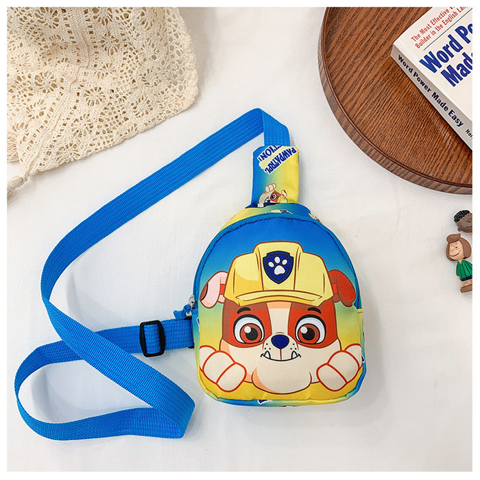Wholesale Children's Chest Bag Cartoon Paw Patrol Mini Coin Purse Cute Accessory for Boys and Girls, Single Shoulder Crossbody Bag