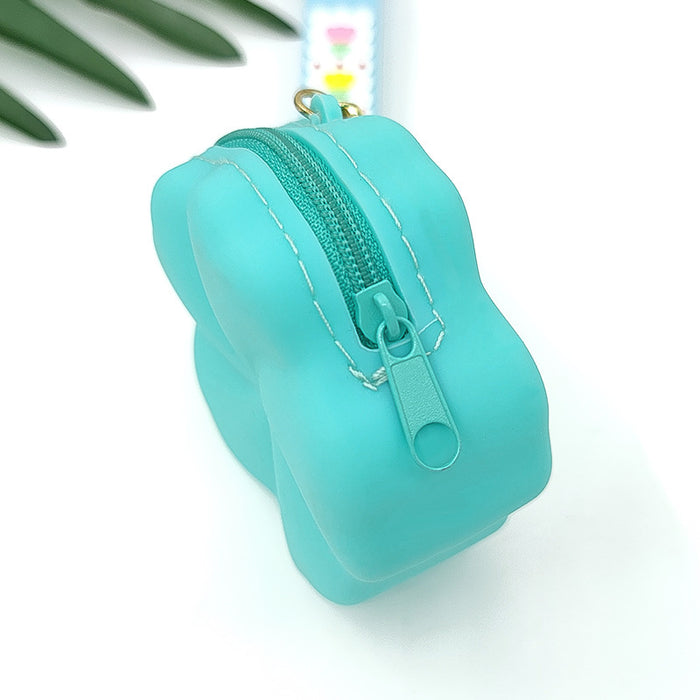 Wholesale Stylish Silicone Coin Purse Cute Cartoon Bag for Girls Gift