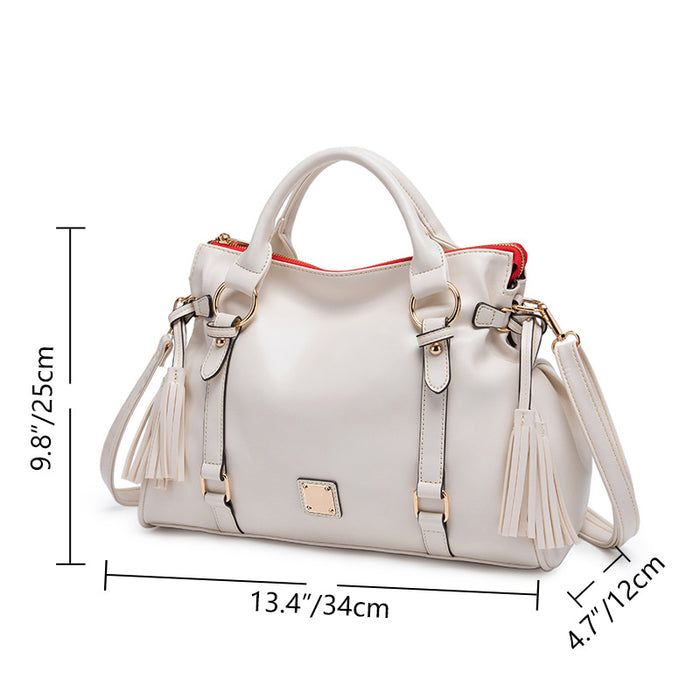 Wholesale Retro handmade soft hand-held shoulder crossbody commuter women' s bag