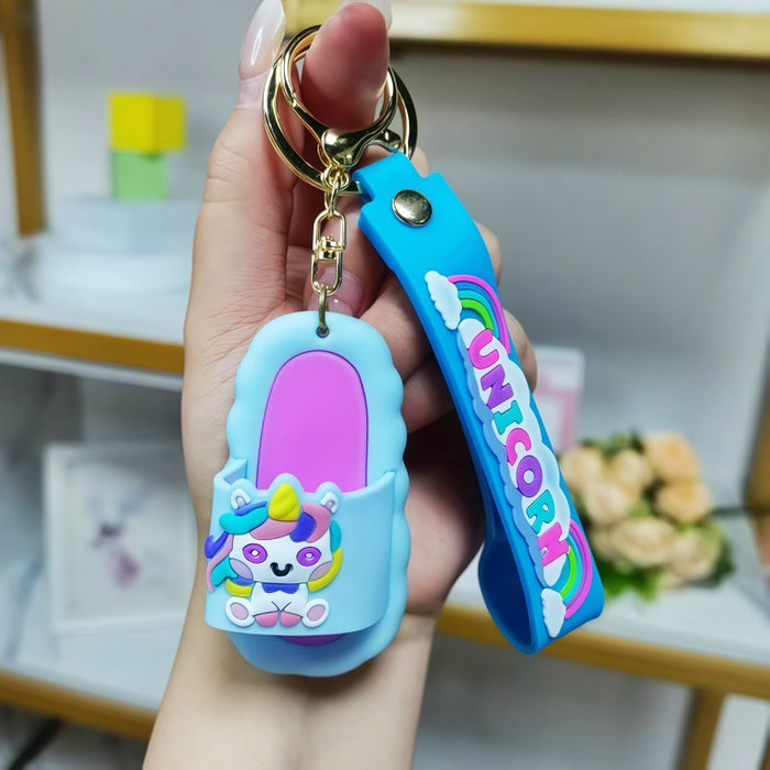 Wholesale Cartoon Slipper Keychain Fashion Decorative Gift for Birthday MOQ≥2