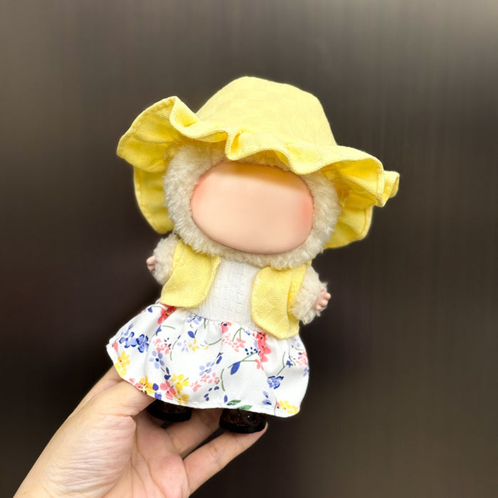 Wholesale Only clothes are suitable for 17cm blind box pendant plush doll clothes