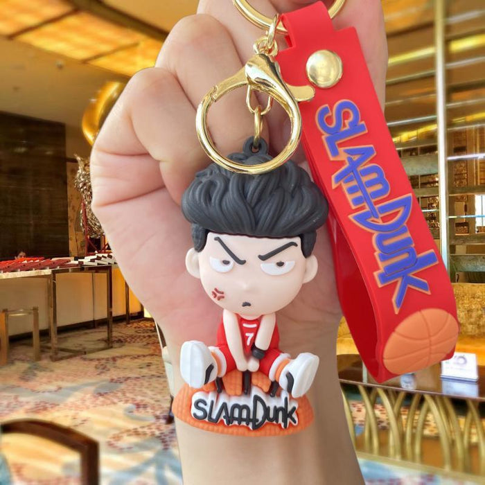 Wholesale Silicone Cartoon Doll Keychain JDC-KC-MingT082