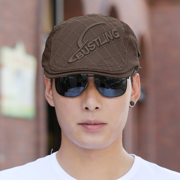 Wholesale beret casual all-match men's peaked cap sun hat forward hat