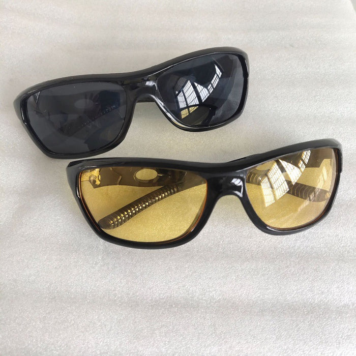 Wholesale New Sunglasses for Men, Sports Sunglasses, Cycling Night Vision Glasses, Outdoor Sports Windproof and Insect proof Glasses