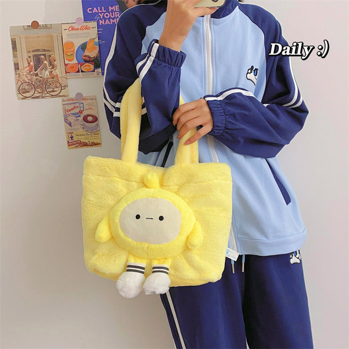 Wholesale Cartoon Plush Doll Doll Shoulder Bag JDC-BP-Tianj004