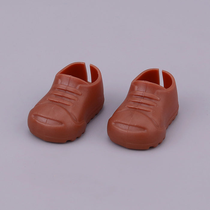 Wholesale Doll pendant doll accessories shoes dress-up casual shoes candy color