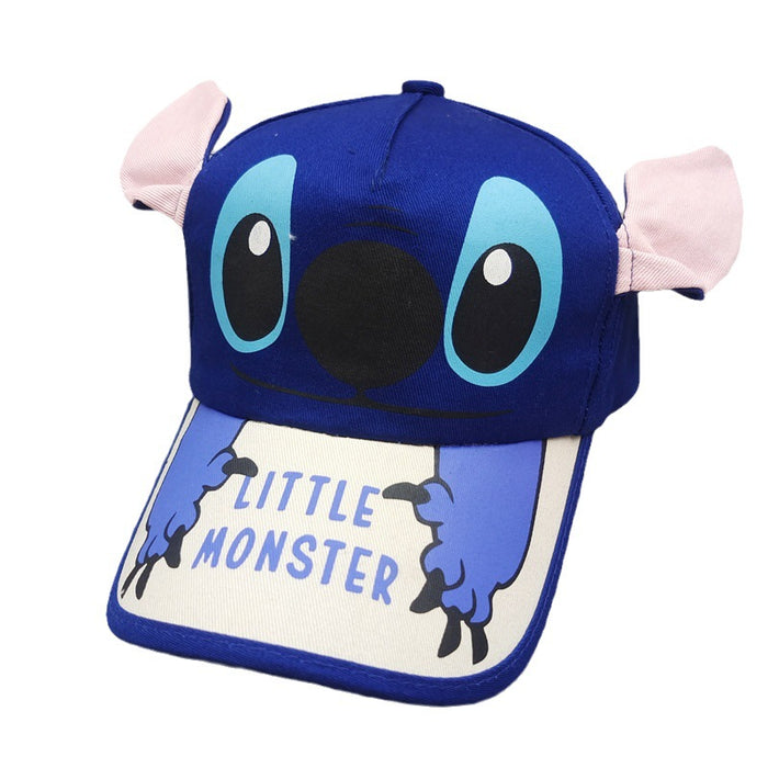 Wholesale Children's baseball cap anime cartoon cute ear duckbill cap children's sun hat