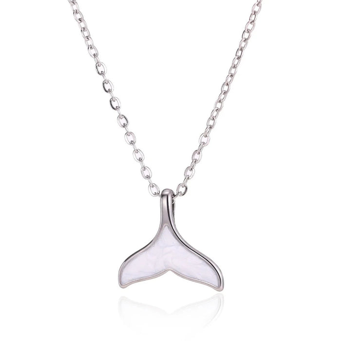 Wholesale Stainless steel shell necklace, starfish pendant necklace