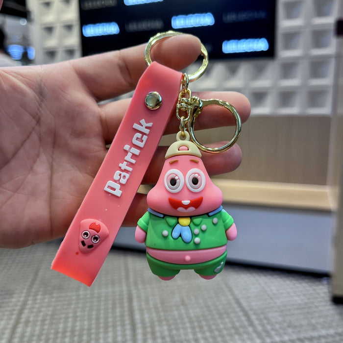 Wholesale  Cartoon Key Chain Cute  Doll Pendant Car Bag Key Chain