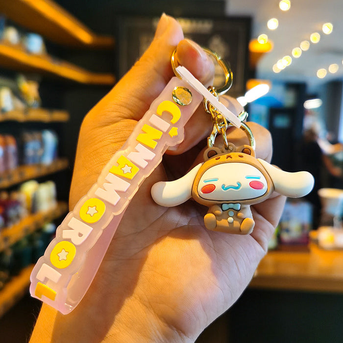 Wholesale Cartoon Doll 3D Rubber Keychain JDC-KC-Tingm084