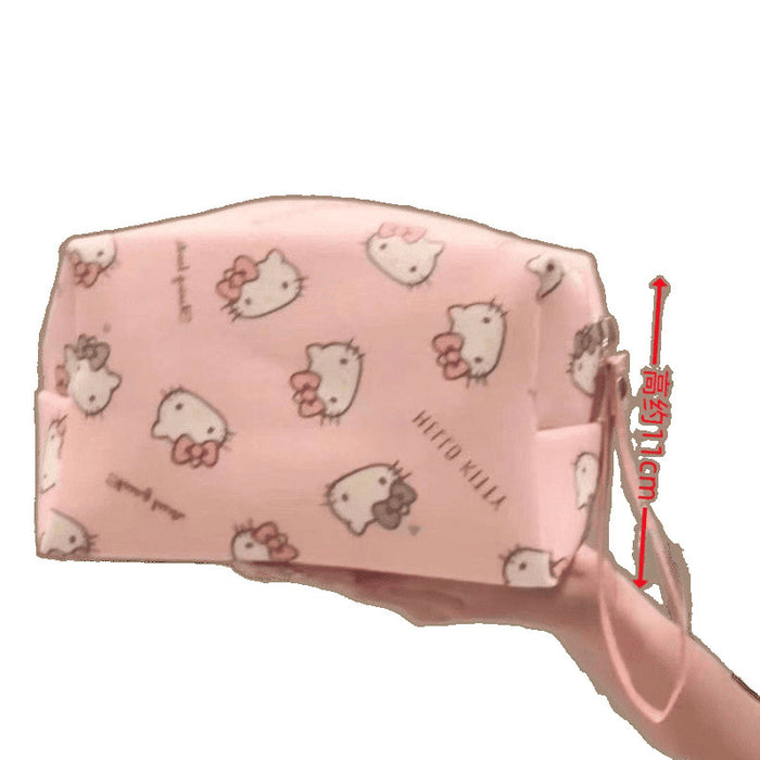 Wholesale Cute Printed Large-Capacity Storage Handbag Portable Storage Toiletry Storage Cosmetic Bag