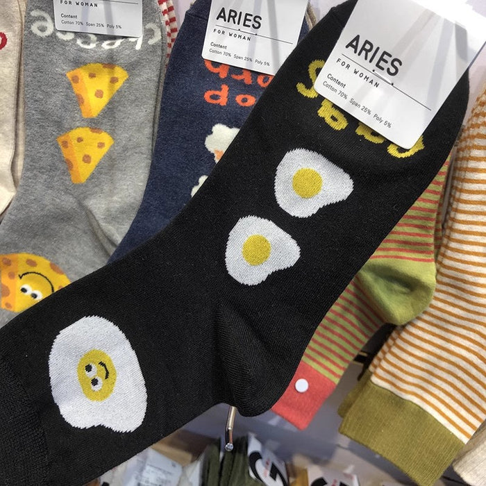 Wholesale Cute Cartoon Girl Socks Colorful for Women