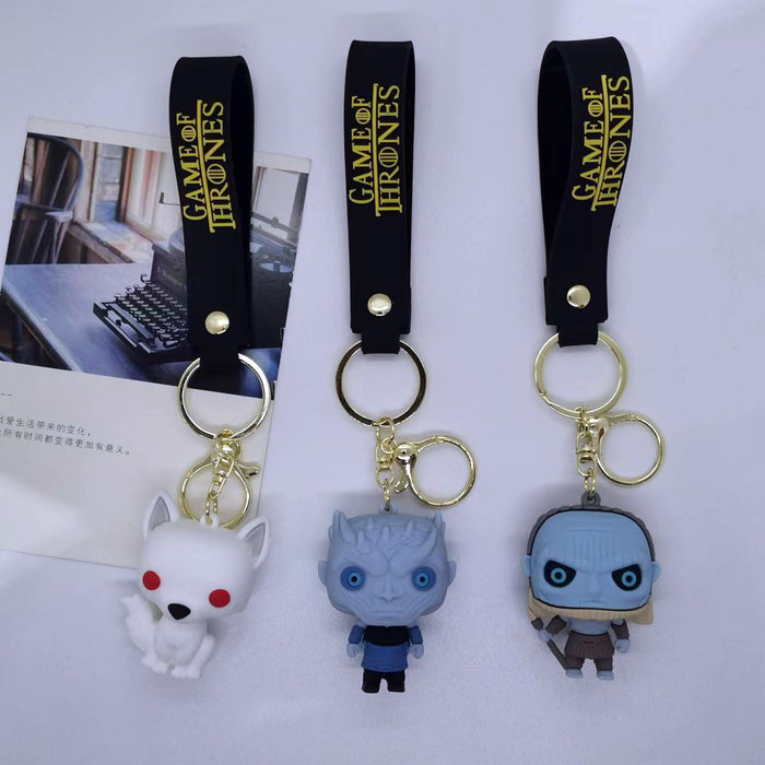 Wholesale Creative Cartoon Right Game Keychain Pendant Bag Car Keychain Accessories