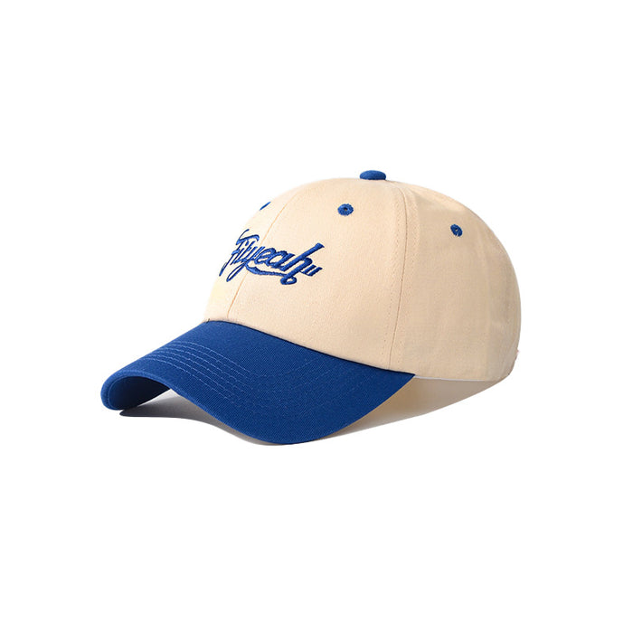 Wholesale Contrast Color Cap Couple All-match Sports Cap Women's  Spring and Summer Baseball Cap
