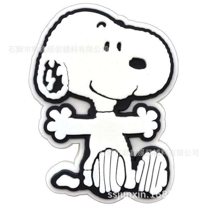 Wholesale 50pcs hole shoes soft rubber decorative buckle shoe accessories