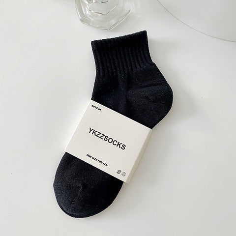 Wholesale Socks, socks, sports, breathable, sweat absorbing, versatile, thin, college style, low cut short tube socks