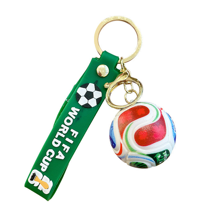 Wholesale World Cup Football Keychain Pendant