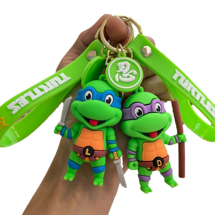 Wholesale 3D Cartoon Cute PVC Keychain Bag Pendant Car Keychain Doll Pendant Wholesale