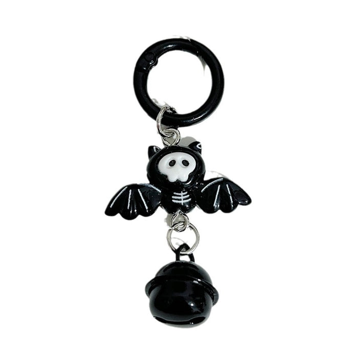 Wholesale  Bat Bell Resin Plastic Keychain Fashion Decorative Accessory Gift