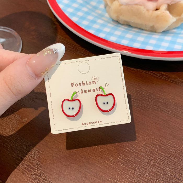 Wholesale Cute Red Earrings Studs Set for Everyday Jewelry Accessory