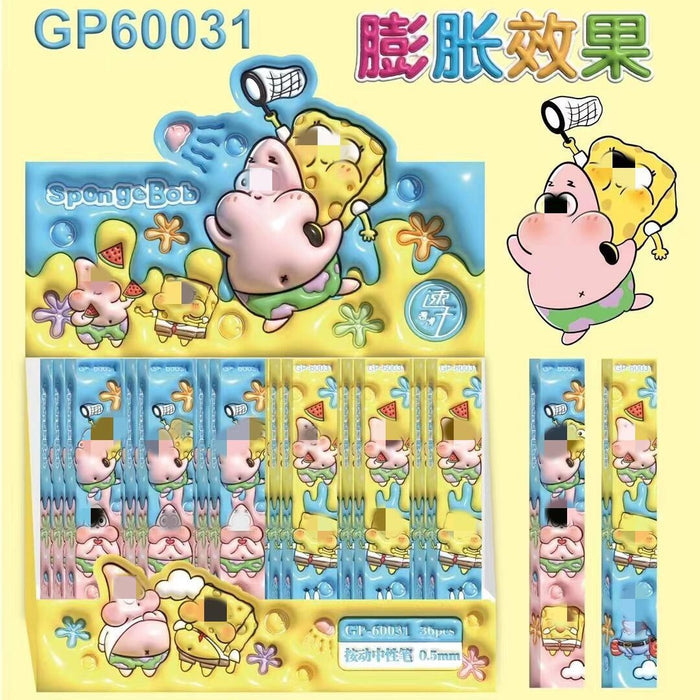 Wholesale Cartoon blind box push pen anime signature pen gravity push gel pen