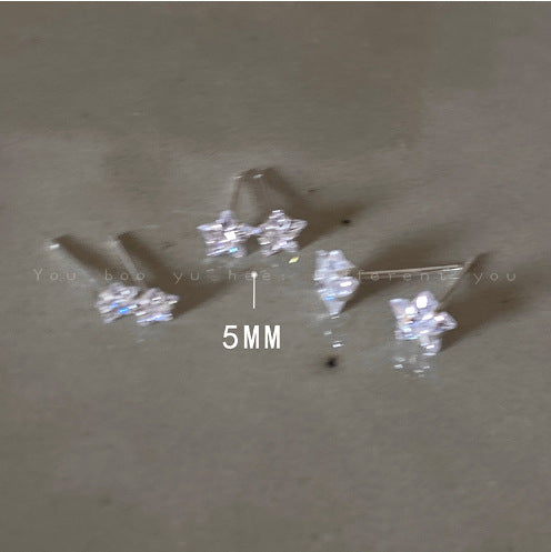 Wholesale Minimalist earrings mini ear sticks small round beads earrings jewelry