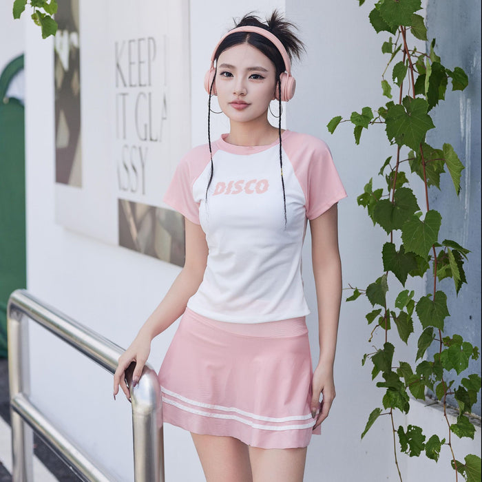 Wholesale New swimsuit split sports conservative beach hot spring vacation swimsuit wholesale