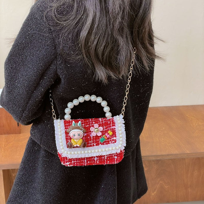 Wholesale Versatile and cute children' s Shoulder Bags