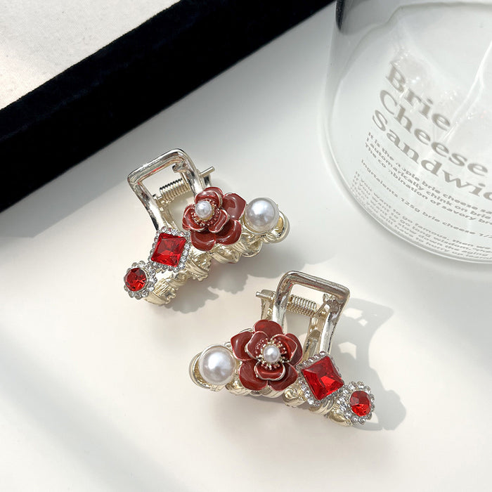 Wholesale Diamond Bow Bangs Small Grabber Clip Hairpin Headdress