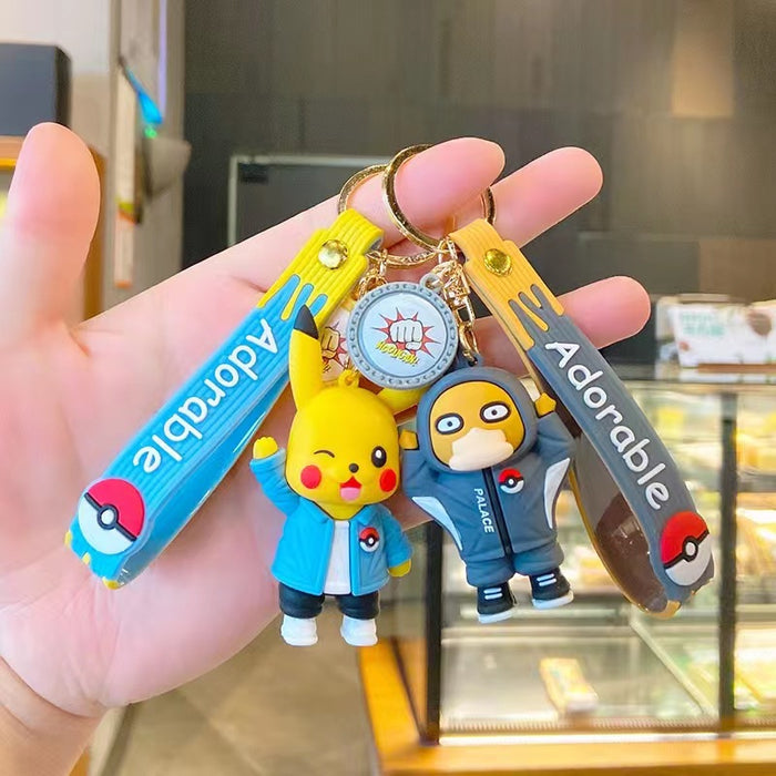 Wholesale Cartoon keychain, key pendant, car bag, key ornament