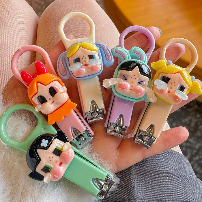 Wholesale Cute Acrylic Nail Clipper Small Portable Nail Clipper