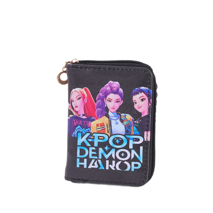 Wholesale KPOP-themed full-color zipper wallet