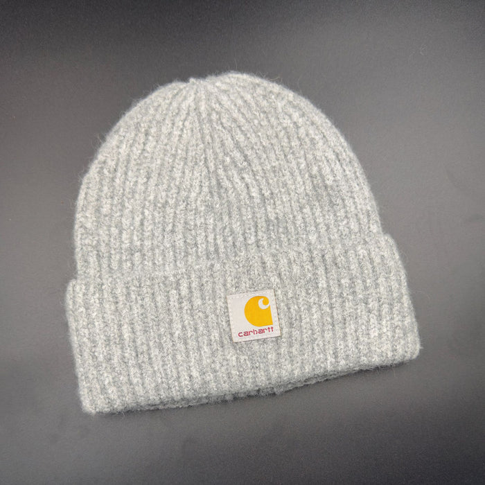 Wholesale Simple Warm Striped Knitted Hat