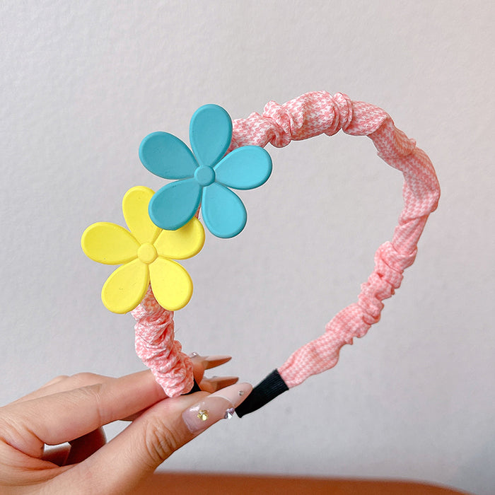 Wholesale Children' s headband girls non-slip baby hairpin headdress little girl rabbit ear bow headband