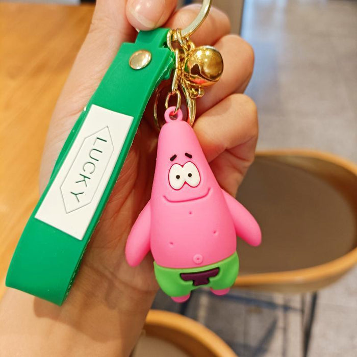 Wholesale Silicone Cartoon Doll Keychain JDC-KC-MingT107