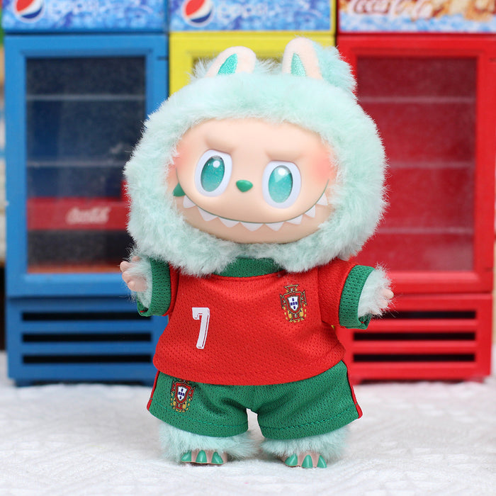 Wholesale 3pcs Doll Football Uniform Accessory - Doll Clothes