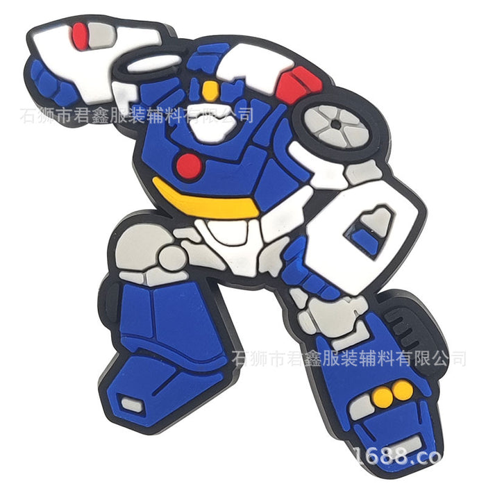 Wholesale 50pcs Cartoon Hole Shoes Buckle Decorative Buckle  Shoes Charms