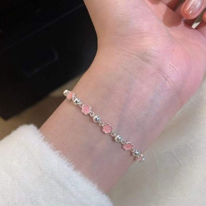 Wholesale fashion exquisite peach blossom temperament Joker simple jewelry