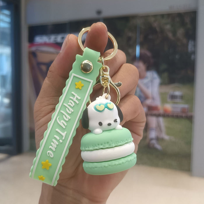 Wholesale Cartoon Silicone Doll Keychain JDC-KC-KuangK035