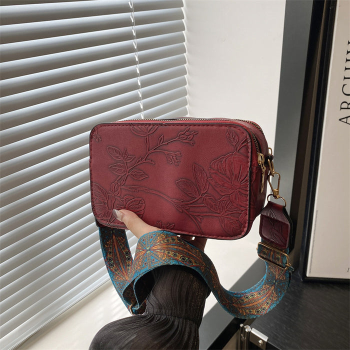 Wholesale Camera Bag Casual Retro Fashion Messenger Bag PU JDC-SD-HT010