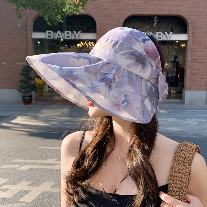 Wholesale Sunshade hat, large brim, thin design, breathable fisherman hat, outdoor travel, sun protection, beach protection