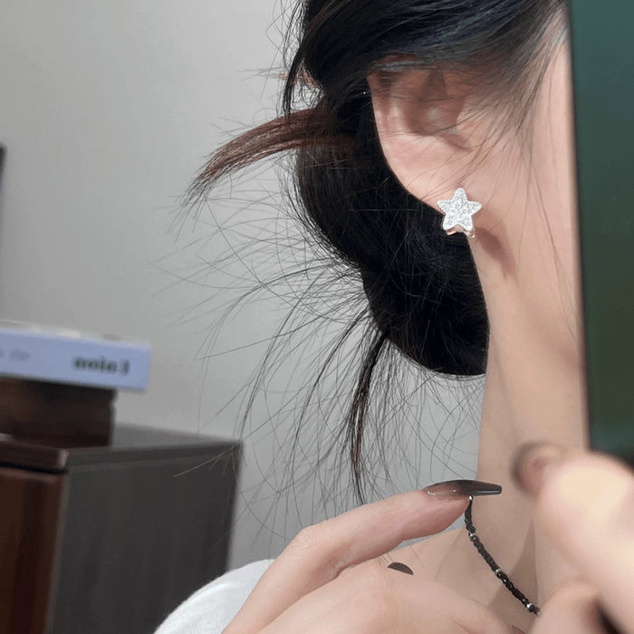 Wholesale Double-Sided Earrings Blue Star Earrings for Women Elegant Earrings for Women