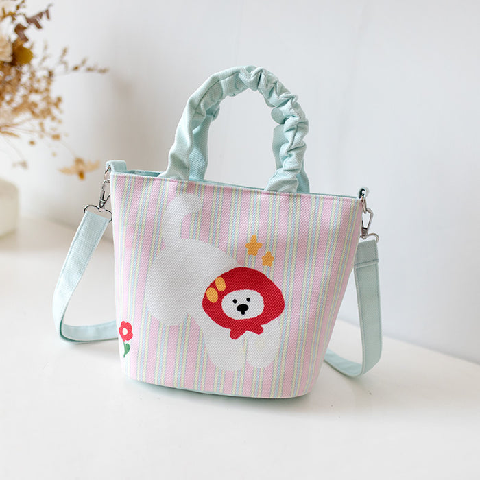 Wholesale New trendy splicing bag with large capacity and niche design, crossbody bag, personalized commuting tote bag